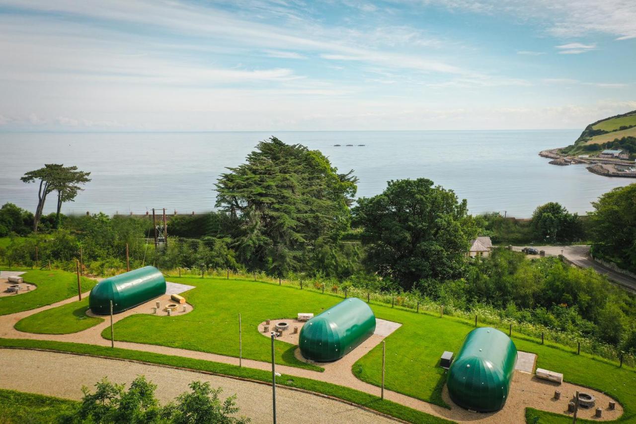 Glenarm Castle Ocean View Pods Hotel Exterior photo